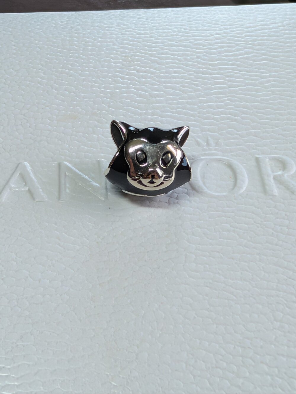 Pandora ALE s925 silver charm Disney cat